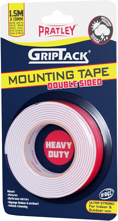 GripTack® Double Side Mounting Tape 